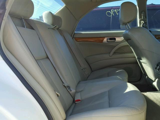 JNKAY41E04M401463 - 2004 INFINITI M45 WHITE photo 6