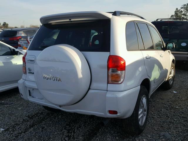 JTEGH20V530096545 - 2003 TOYOTA RAV4 WHITE photo 4