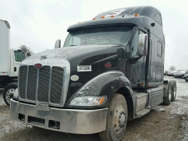 1XP7D49X29D775849 - 2009 PETERBILT 387 BLACK photo 2