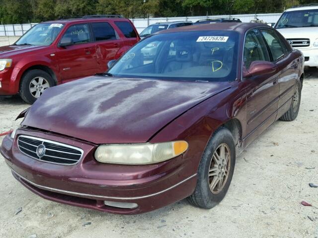2G4WB55K5Y1356256 - 2000 BUICK REGAL LS 勃艮第红 照片 2