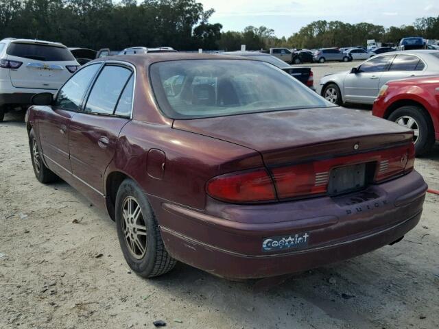 2G4WB55K5Y1356256 - 2000 BUICK REGAL LS 勃艮第红 照片 3