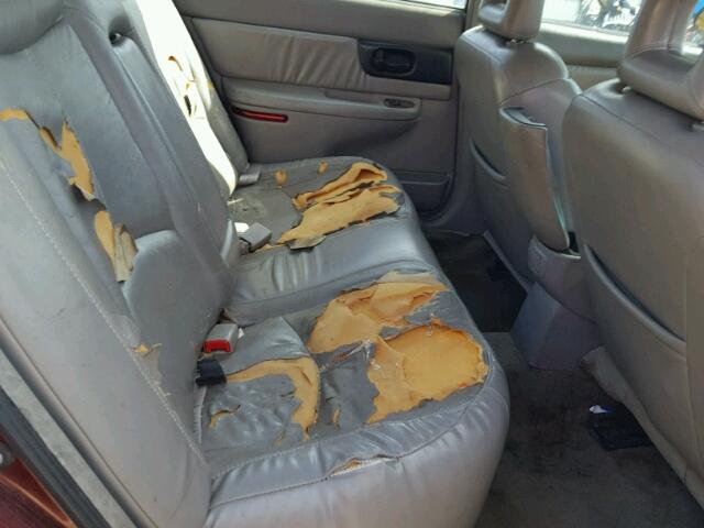 2G4WB55K5Y1356256 - 2000 BUICK REGAL LS 勃艮第红 照片 6