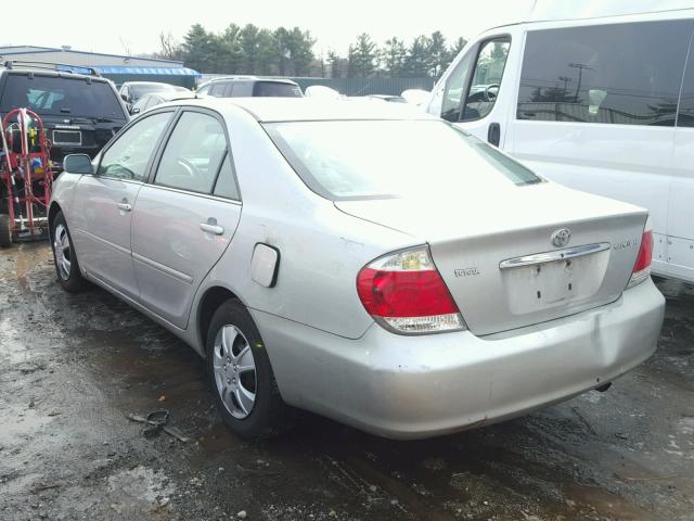 4T1BE32K16U141246 - 2006 TOYOTA CAMRY LE SILVER photo 3