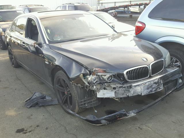 WBAHN83537DT66416 - 2007 BMW 750 BLACK photo 1