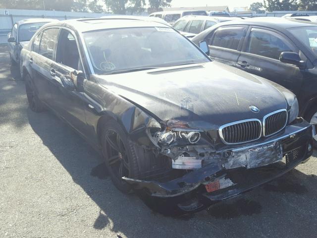 WBAHN83537DT66416 - 2007 BMW 750 BLACK photo 2