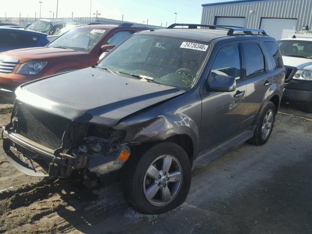 1FMCU94G59KC26318 - 2009 FORD ESCAPE LIM GRAY photo 2