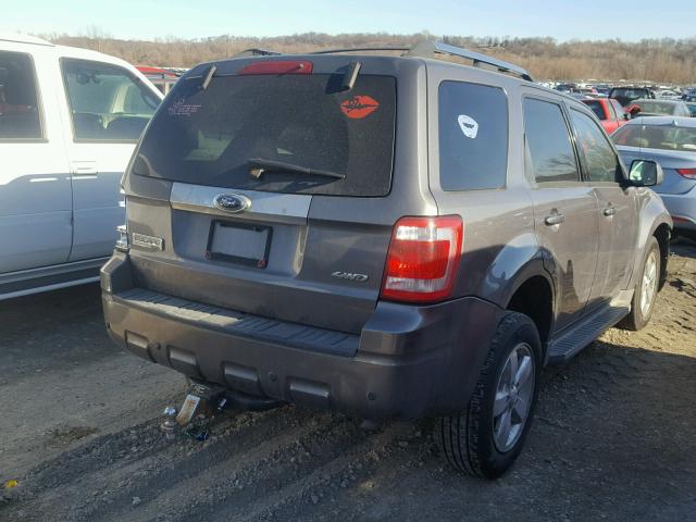 1FMCU94G59KC26318 - 2009 FORD ESCAPE LIM GRAY photo 4