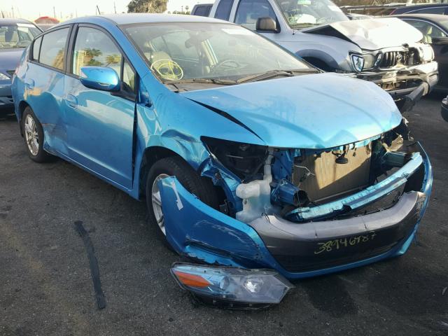 JHMZE2H77AS015427 - 2010 HONDA INSIGHT EX BLUE photo 1