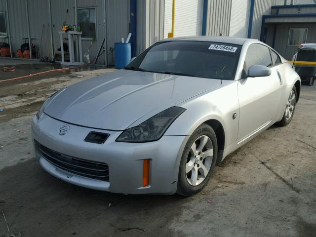 JN1AZ34EX3T005777 - 2003 NISSAN 350Z COUPE SILVER photo 2