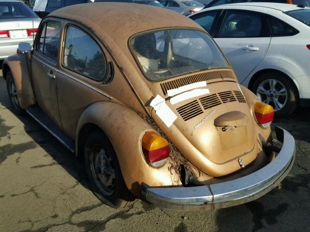 1162062544 - 1976 VOLKSWAGEN BEETLE GOLD photo 3