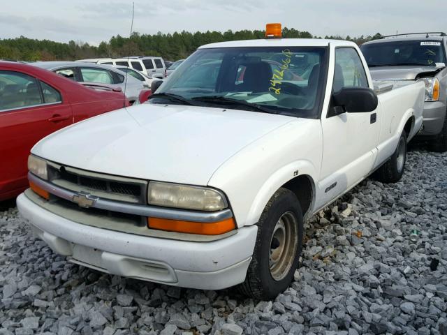 1GCCS14W3Y8195620 - 2000 CHEVROLET S TRUCK S1 WHITE photo 2