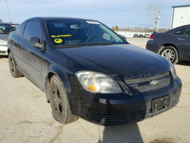 1G1AL18F187274457 - 2008 CHEVROLET COBALT LT BLACK photo 1