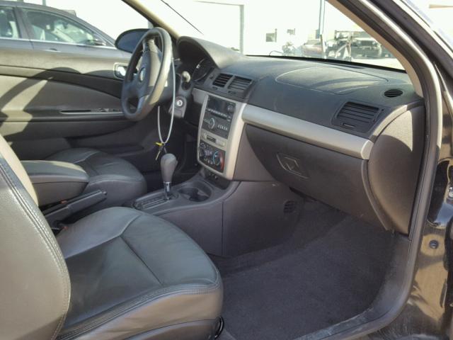 1G1AL18F187274457 - 2008 CHEVROLET COBALT LT BLACK photo 5