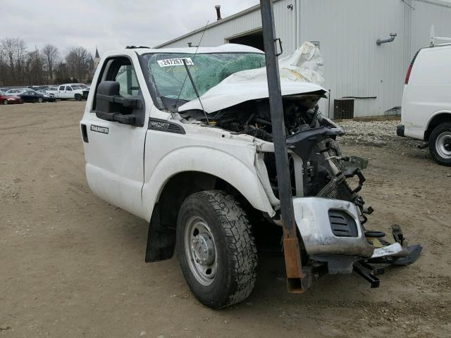 1FTBF2A6XBEC58862 - 2011 FORD F250 SUPER WHITE photo 1