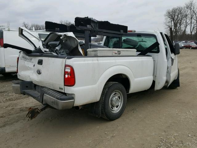 1FTBF2A6XBEC58862 - 2011 FORD F250 SUPER WHITE photo 4