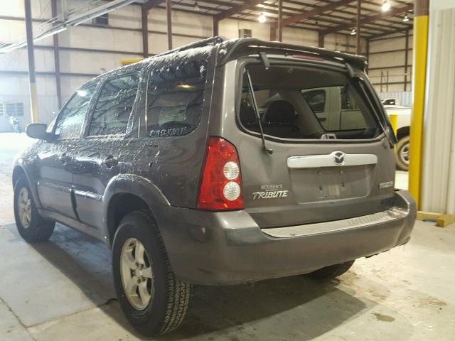 4F2YZ94185KM62768 - 2005 MAZDA TRIBUTE S GRAY photo 3