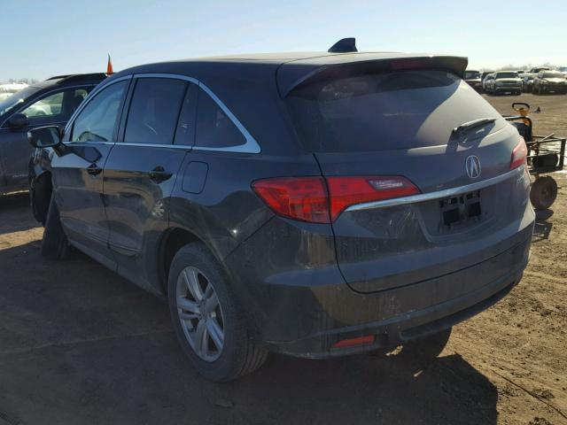 5J8TB4H59DL008358 - 2013 ACURA RDX TECHNO GRAY photo 3