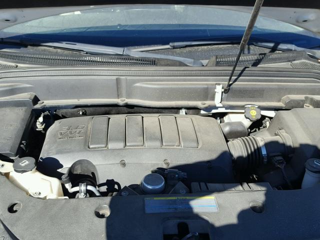 1GKLRNED2AJ144659 - 2010 GMC ACADIA SLT თეთრი ფოტო 7