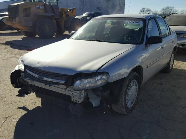 1G1ND52J316213514 - 2001 CHEVROLET MALIBU SILVER photo 2