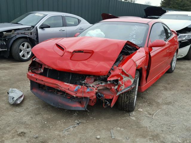 6G2VX12U96L571430 - 2006 PONTIAC GTO RED photo 2