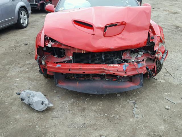 6G2VX12U96L571430 - 2006 PONTIAC GTO RED photo 7