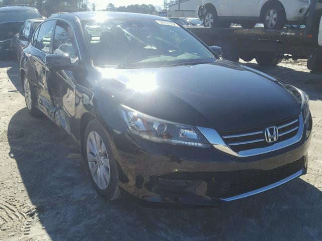 1HGCR2F85EA278343 - 2014 HONDA ACCORD EXL BLACK photo 1