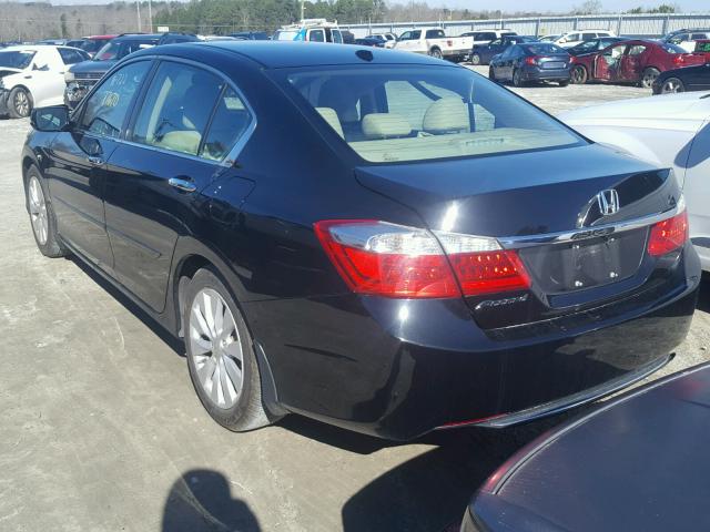 1HGCR2F85EA278343 - 2014 HONDA ACCORD EXL BLACK photo 3