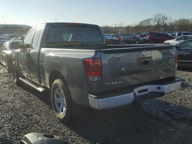 1N6BA0CH4DN310312 - 2013 NISSAN TITAN S GRAY photo 3