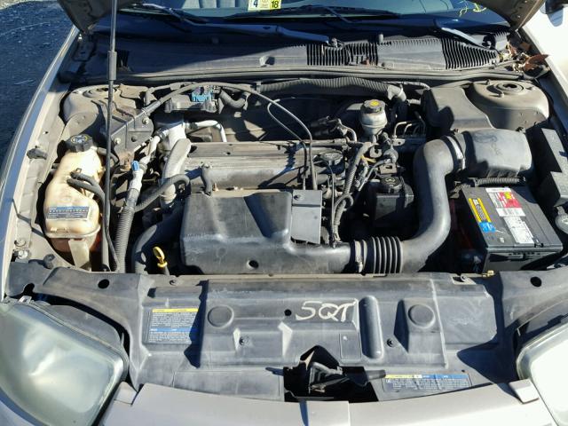 1G1JC52FX37233334 - 2003 CHEVROLET CAVALIER TAN photo 7