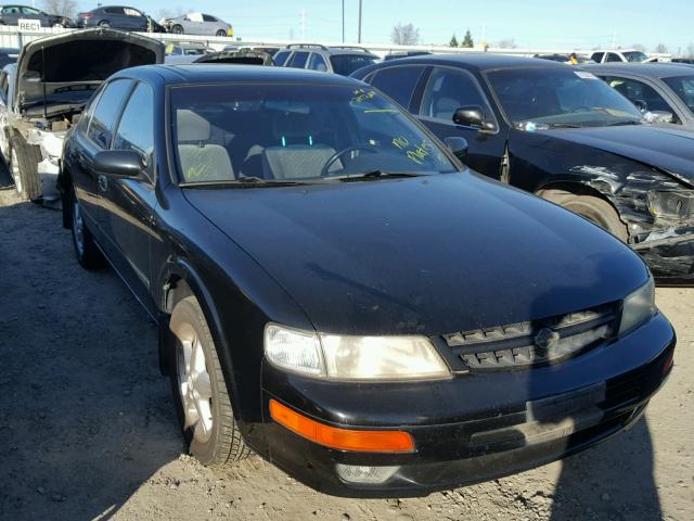 JN1CA21D4VT827130 - 1997 NISSAN MAXIMA GLE BLACK photo 1