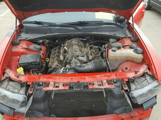 2C3CDXCT9EH339122 - 2014 DODGE CHARGER R/ RED photo 7