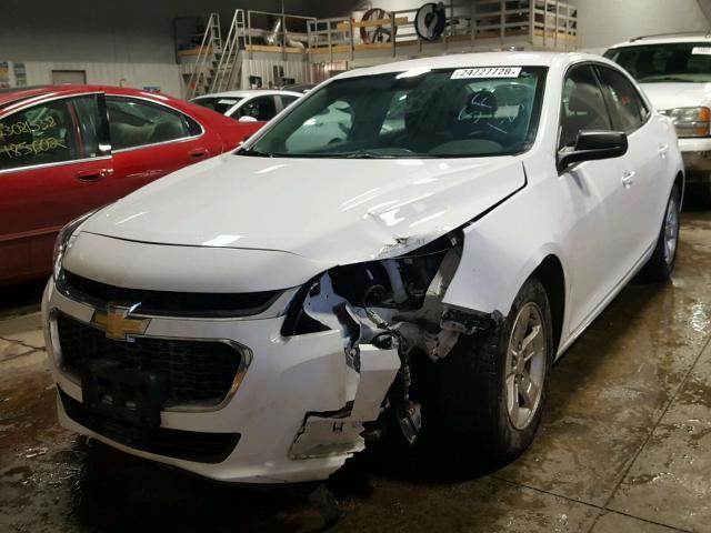 1G11A5SL0EF264323 - 2014 CHEVROLET MALIBU LS თეთრი ფოტო 2