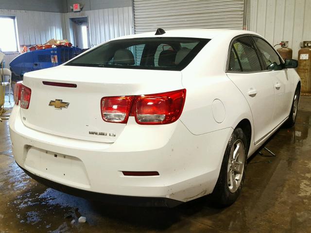 1G11A5SL0EF264323 - 2014 CHEVROLET MALIBU LS თეთრი ფოტო 4