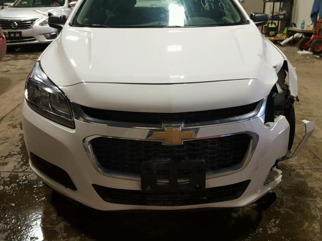 1G11A5SL0EF264323 - 2014 CHEVROLET MALIBU LS თეთრი ფოტო 9