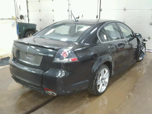 6G2EC57Y28L144978 - 2008 PONTIAC G8 GT BLACK photo 4