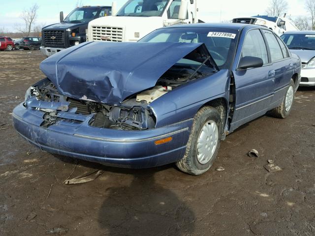 2G1WL52M2W9121439 - 1998 CHEVROLET LUMINA BAS BLUE photo 2