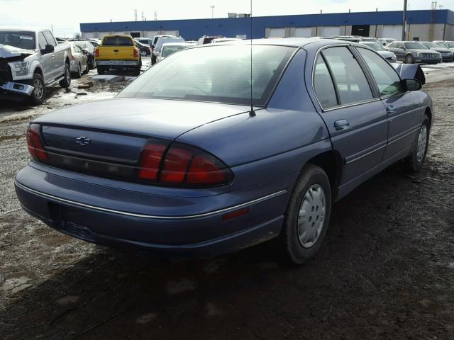 2G1WL52M2W9121439 - 1998 CHEVROLET LUMINA BAS BLUE photo 4