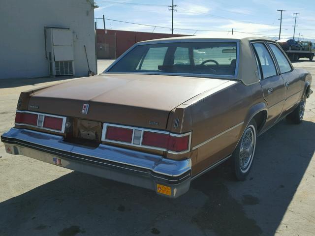 3N69N9M343519 - 1979 OLDSMOBILE .88 BROWN photo 4