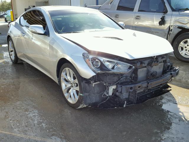 KMHHU6KJ7DU105029 - 2013 HYUNDAI GENESIS CO SILVER photo 1