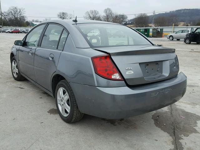 1G8AJ55F77Z129266 - 2007 SATURN ION LEVEL GRAY photo 3