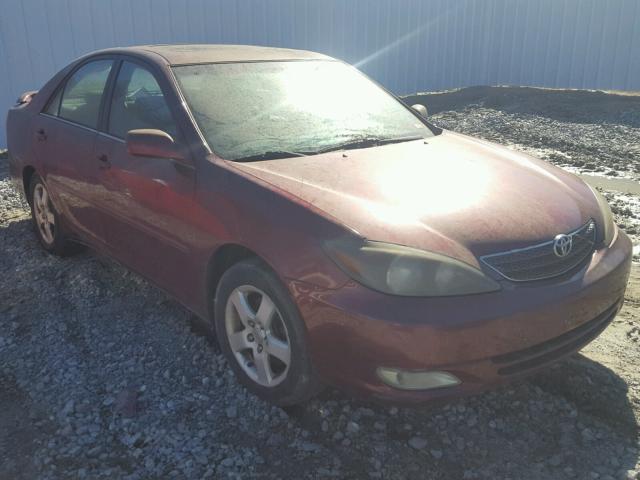 4T1BF32K72U030966 - 2002 TOYOTA CAMRY LE MAROON photo 1