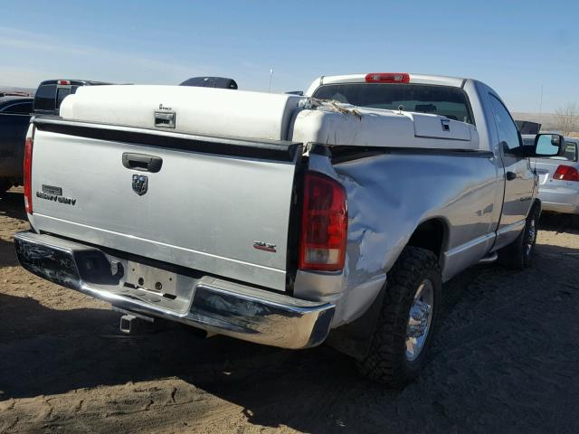 3D7KR26C86G193665 - 2006 DODGE RAM 2500 S Gümüş foto 4
