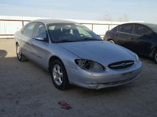 1FAFP53U6YA121631 - 2000 FORD TAURUS SE SILVER photo 1