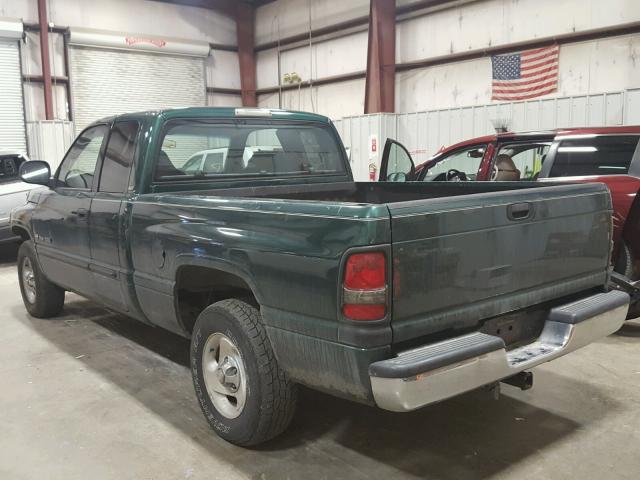 3B7HC13Y31G803822 - 2001 DODGE RAM 1500 GREEN photo 3