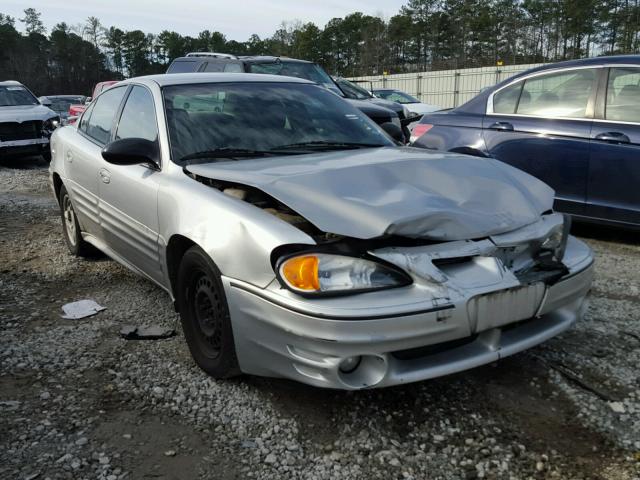 1G2NE52F02C288226 - 2002 PONTIAC GRAND AM S SILVER photo 1