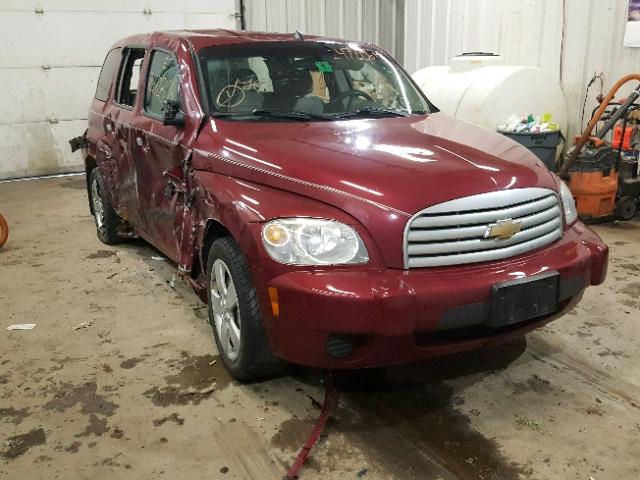 3GNDA13D37S613422 - 2007 CHEVROLET HHR LS MAROON photo 1