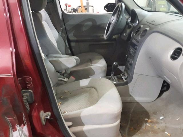 3GNDA13D37S613422 - 2007 CHEVROLET HHR LS MAROON photo 5