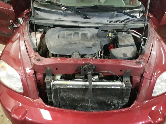 3GNDA13D37S613422 - 2007 CHEVROLET HHR LS MAROON photo 7