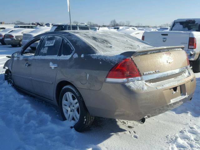 2G1WU58R979235746 - 2007 CHEVROLET IMPALA LTZ GOLD photo 3