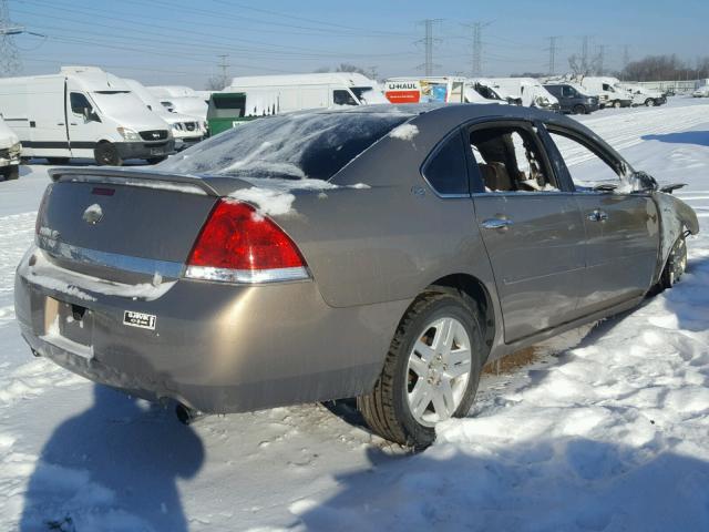 2G1WU58R979235746 - 2007 CHEVROLET IMPALA LTZ GOLD photo 4